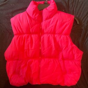Hot Pink Childrens Vest Never Worn